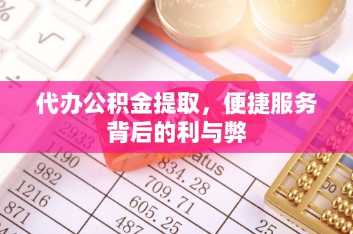赣县代办公积金提取，便捷服务背后的利与弊