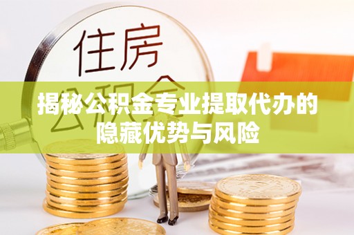 赣县揭秘公积金专业提取代办的隐藏优势与风险