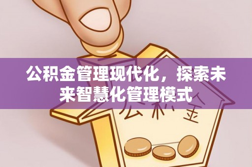 赣县公积金管理现代化，探索未来智慧化管理模式