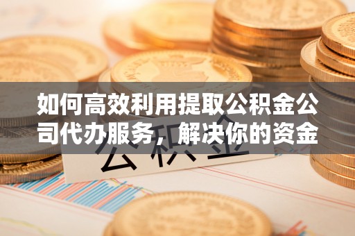 赣县如何高效利用提取公积金公司代办服务，解决你的资金难题