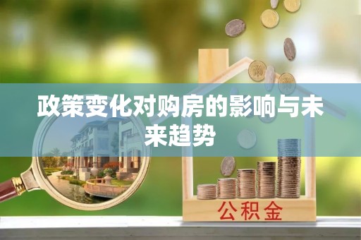 赣县政策变化对购房的影响与未来趋势