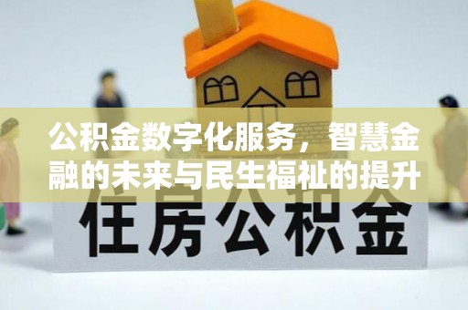 赣县公积金数字化服务，智慧金融的未来与民生福祉的提升