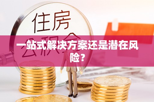 赣县一站式解决方案还是潜在风险？