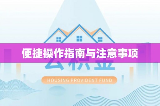 赣县便捷操作指南与注意事项